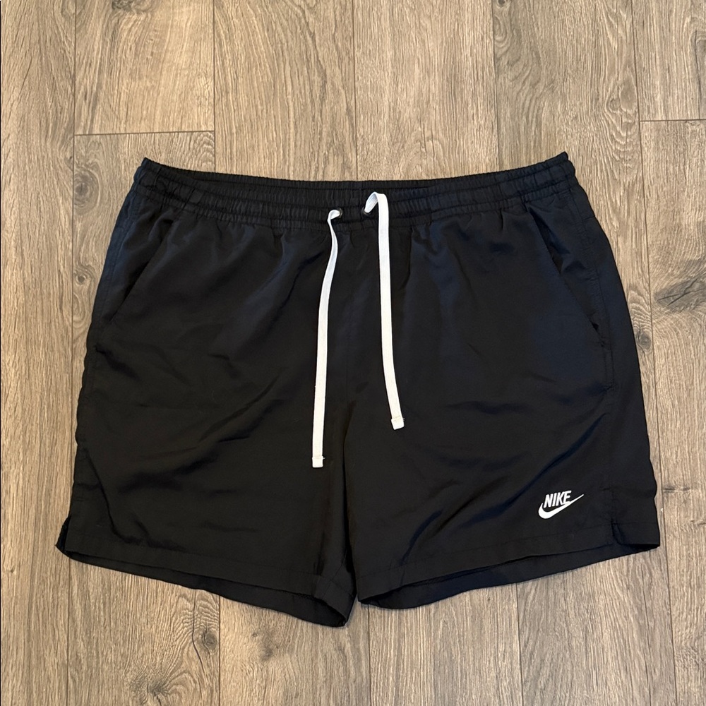 Nike Black Swim Trunks